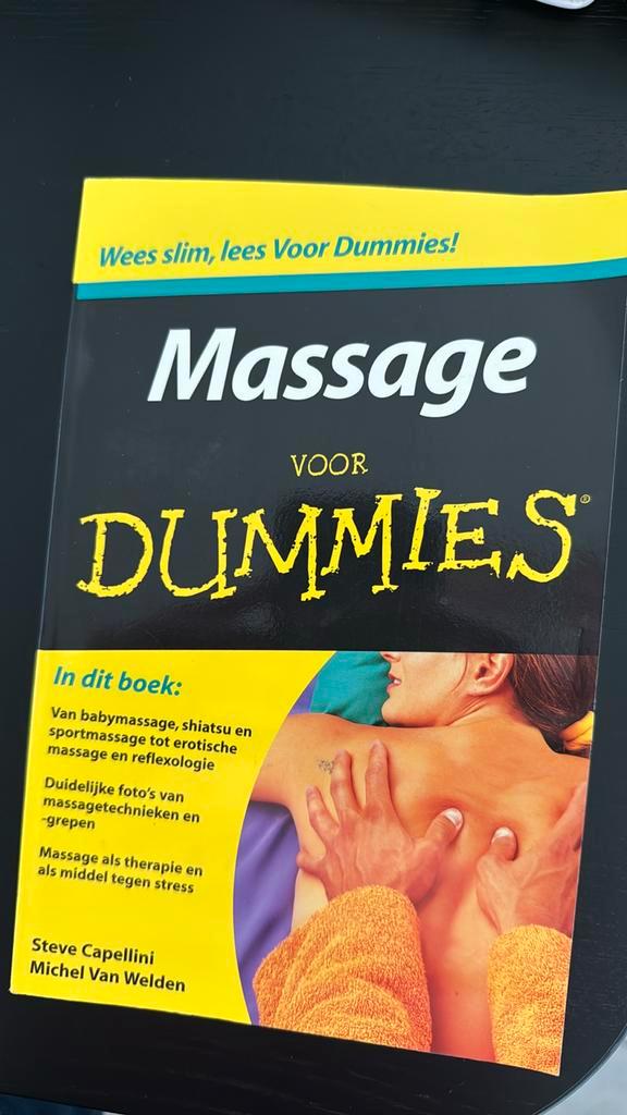 Steve Capellini - Massage voor dummies, Boeken, Wetenschap, Zo goed als nieuw, Ophalen