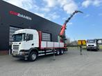 Scania G490 6x4 Palfinger PK 50002+Fly jib RETARDER Euro 6, Auto's, Automaat, Achterwielaandrijving, Scania, Wit