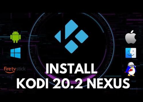 kodi 20.2  installeren =>  Kodi 20.2 "Nexus" - Release, TV, Hi-fi & Vidéo, Lecteurs multimédias, Neuf, Sans disque dur, HDMI, USB 2.0