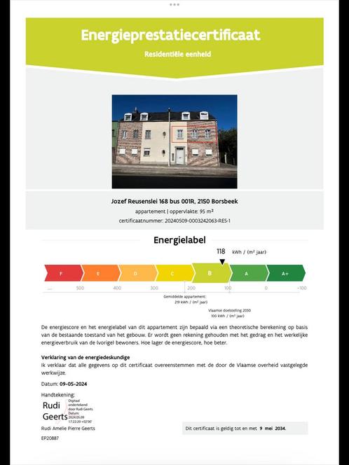 Uit de hand te koop, appartement Borsbeek, Immo, Huizen en Appartementen te koop, Antwerpen (stad), tot 200 m², Appartement, Verkoop zonder makelaar