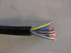 Soepele rubberkabel 5G2,5 H07RN-F - rol 75 m, Doe-het-zelf en Bouw, Ophalen of Verzenden, Nieuw, Kabel of Snoer