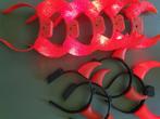 lichtgevende duivels hoorntjes voor Halloween, Ophalen, Zo goed als nieuw, Feestartikel