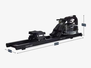 First Degree Fitness Neon Plus Roeitrainer - Zwart, Enlèvement ou Envoi, Comme neuf, Rameur