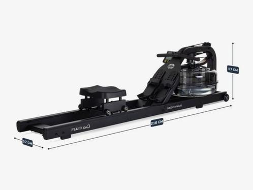 First Degree Fitness Neon Plus Roeitrainer - Zwart, Sport en Fitness, Fitnessapparatuur, Zo goed als nieuw, Roeitrainer, Ophalen of Verzenden