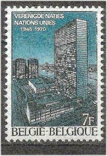 Belgie 1970 - Yvert/OBP 1549 - Verenigde Naties (PF) disponible aux enchères