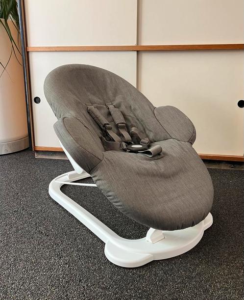 Stokke steps bouncer wipper relax wipstoel grijs, Kinderen en Baby's, Wipstoeltjes, Gebruikt, Wipstoel, Overige merken, Met gordel(s) of riempje(s)
