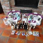 schleich 2 x kapsalon met 23 paarden en toebehoren, Ophalen of Verzenden, Gebruikt