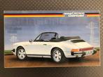 Fujimi 1985 Porsche 911 Carrera Cabriolet Enthusiast Model, Hobby en Vrije tijd, Ophalen of Verzenden, Zo goed als nieuw, Fujimi