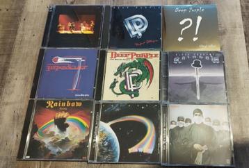 CD's Deep Purple - Gillan - Rainbow - Whitesnake, Coverdale beschikbaar voor biedingen