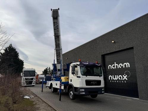 MAN TGL 8.180 Klaas HV56/7.5M (bj 2010), Auto's, Vrachtwagens, Bedrijf, MAN, Diesel, Euro 5, Handgeschakeld, Wit, BTW verrekenbaar