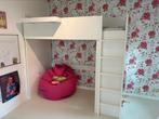 Hoogslaper bed 1 persoon met kast en rekje., Ophalen, Gebruikt, Hoogslaper
