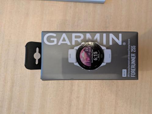 Garmin Forerunner 255 MUSIC 46mm + nylon bandje, Handtassen en Accessoires, Sporthorloges, Zo goed als nieuw, Ophalen