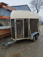 Geremde Paarden remorque mtm 2000 kg, Dieren en Toebehoren, Paarden en Pony's | Trailers en Aanhangwagens, Ophalen, Gebruikt, Hout