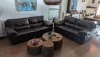 Lederen zetels 2 + 3 zit, Huis en Inrichting, Gebruikt, Overige maten, 150 tot 200 cm, Ophalen of Verzenden