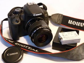 Canon EOS 700D, Canon 35-80, accu, oplader, 18mp beschikbaar voor biedingen