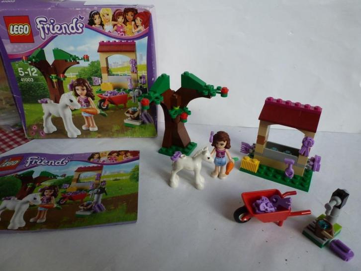 LEGO Friends Olivia's Veulentje - 41003, Kinderen en Baby's, Speelgoed | Duplo en Lego, Zo goed als nieuw, Lego, Complete set