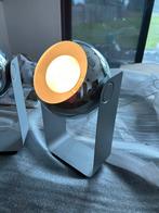 2 metalen sierlampen., Huis en Inrichting, Lampen | Tafellampen, Metaal, Zo goed als nieuw