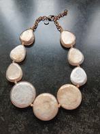 Halsketting Les Cordes, Handtassen en Accessoires, Kettingen, Ophalen of Verzenden, Zo goed als nieuw, Beige
