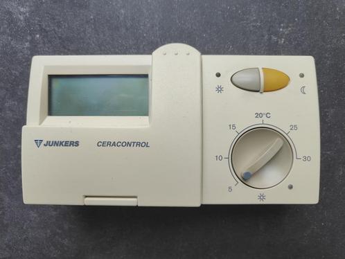 Junkers TR200 Thermostaat "Ceracontrol", Bricolage & Construction, Thermostats, Utilisé, Enlèvement ou Envoi