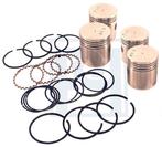 Volvo Zuiger B16 0.020 incl zuigerveren (per set van 4 stuks, Auto-onderdelen, Ophalen of Verzenden, Nieuw, Volvo