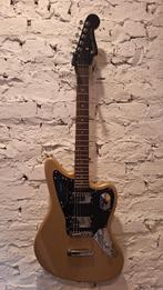 Jaguar contemporaine Squier HH ST Shoreline Gold, Enlèvement, Comme neuf, Solid body, Autres marques