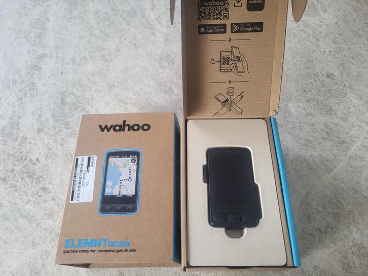 • Wahoo ELEMNT ROAM 3 fietscomputer, Fietsen en Brommers, Fietsaccessoires | Fietscomputers, Zo goed als nieuw, Ophalen of Verzenden