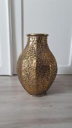 Decoratieve gouden vaas, Minder dan 50 cm, Nieuw, Overige materialen, Ophalen of Verzenden