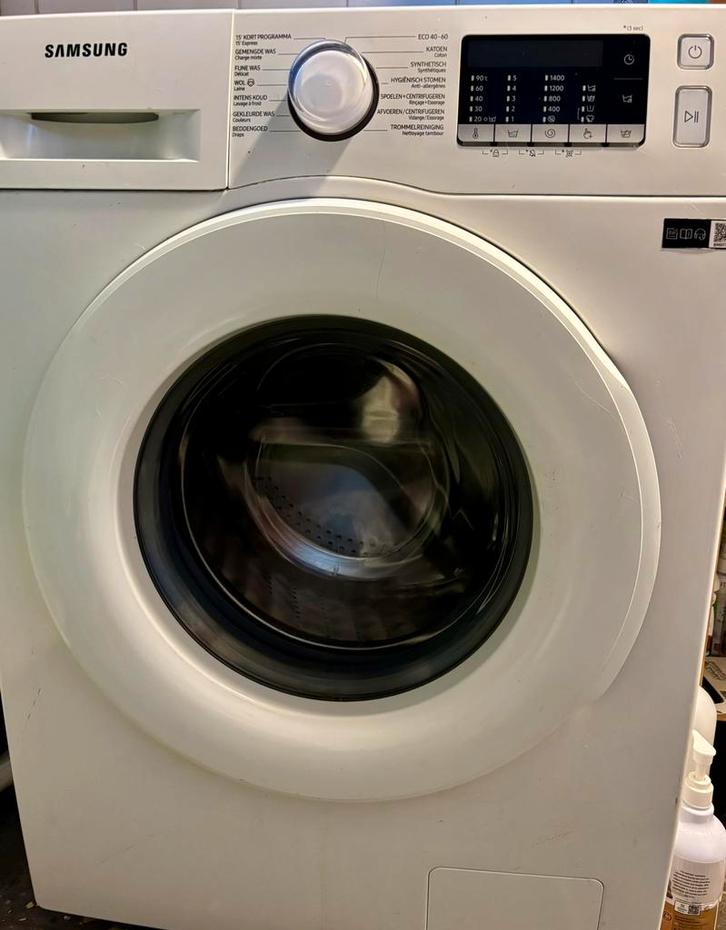 Machine a laver Samsung, Elektronische apparatuur, Wasmachines, Zo goed als nieuw, 6 tot 8 kg, 85 tot 90 cm, 1200 tot 1600 toeren