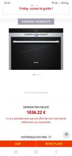 Four a vapeur siemense 60x45, Electroménager, Enlèvement ou Envoi, Vapeur, Four