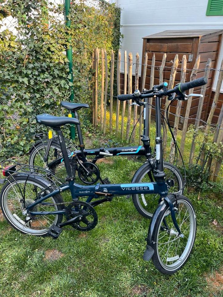 Plooifiets Dahon (2stuks), Fietsen en Brommers, Fietsen | Vouwfietsen, Zo goed als nieuw, Dahon, Ophalen