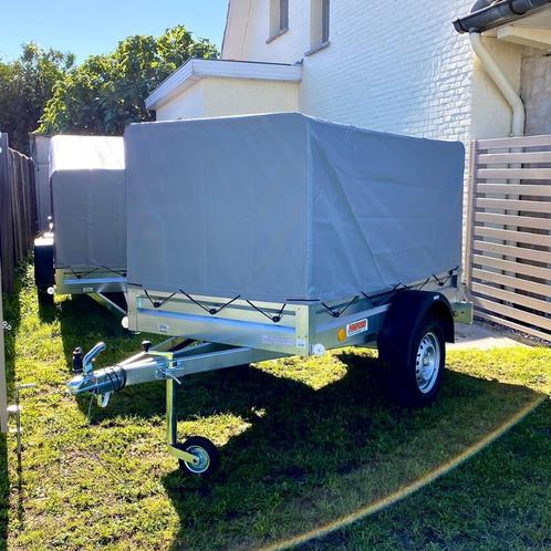 Aanhangwagen met zeil 750kg, Auto diversen, Aanhangers en Bagagewagens, Nieuw, Ophalen
