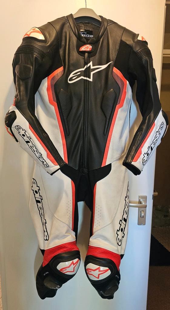 Alpinestars Missile V2 1-Delig Pak Zw/Wit/Rd/Fluo, Air-Tech, Motoren, Kleding | Motorkleding, Overall, Heren, Tweedehands, Ophalen