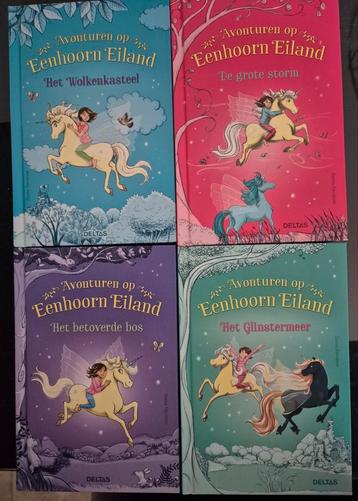Pakket van 4 boeken Avonturen op eenhoorneiland beschikbaar voor biedingen