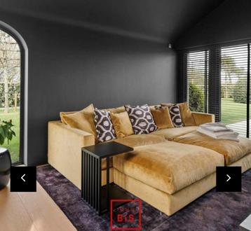 Driezit met twee footstools, Enlèvement, Comme neuf, Tissus