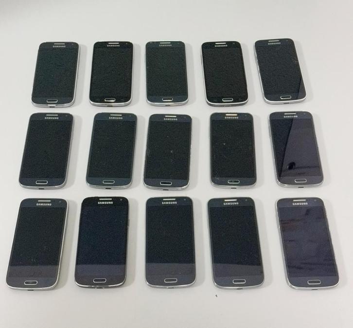15x Partij Samsung S4 Mini Refurbished - mobiele telefoons, Telecommunicatie, Mobiele telefoons | Samsung, Refurbished, Overige modellen