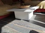 Table basse blanche de salon 78cm x 78cm, Enlèvement, Comme neuf