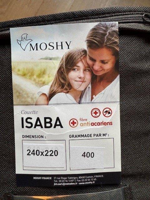 Couette Moshy 240x220 hiver (400) anti-acariens NEUVE, Neuf, Enlèvement, Couverture ou Couette, Blanc