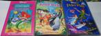 disney 3 video's kleine zeemeermin/peter pan/jungle boek, Verzamelen, Ophalen of Verzenden, Zo goed als nieuw