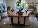 6 prachtige eetkamerstoelen, Huis en Inrichting, Ophalen, Zo goed als nieuw, Stof, Vijf, Zes of meer stoelen