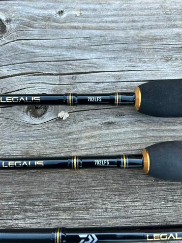 🟢 3 x Daiwa legalis set roofvis beschikbaar voor biedingen