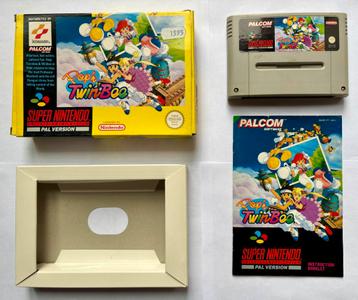 Super Nintendo (snes) - Pop ‘n Twinbee - PAL, Games en Spelcomputers, Games | Nintendo Super NES, Ophalen of Verzenden, Gebruikt