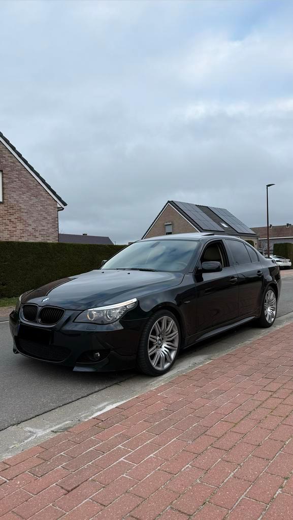 Bmw E60 525d 2008 Facelift, Auto's, BMW, Particulier, 5 Reeks, Alarm, Diesel, Berline, 5 deurs, Automaat, Zwart, Ophalen