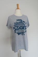 Grijs festival T-shirt Sziget- Budapest 2016, Maat 42/44 (L), Festival, Nieuw, Ophalen of Verzenden