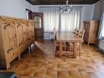 Eiken eetkamer (compl)/ moet dringend weg/verlaagd in prijs, Huis en Inrichting, Complete eetkamers, Ophalen, Gebruikt, Klassiek