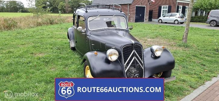 Citroën Traction Avant 7C | 1939 | Route 66 Auctions, Auto's, Oldtimers, Bedrijf, Te koop, Citroën, Benzine, Overige carrosserie