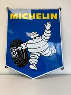 MICHELIN emaille reclamebord, Verzamelen, Ophalen of Verzenden, Gebruikt, Reclamebord