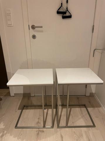Laptoptafels te koop, set van 2 stuks beschikbaar voor biedingen