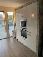 HOOGGLANS KEUKEN DESIGN STRAK DIRECT LEVERBAAR, Gebruikt, Wit, Graniet of Steen, Dubbelwandige keuken