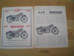 Moto's  // Matchless, Motoren, Ophalen of Verzenden