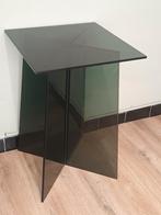 Bijzettafel in glas, Huis en Inrichting, Tafels | Bijzettafels, Ophalen, Onbekend, Glas, Onbekend
